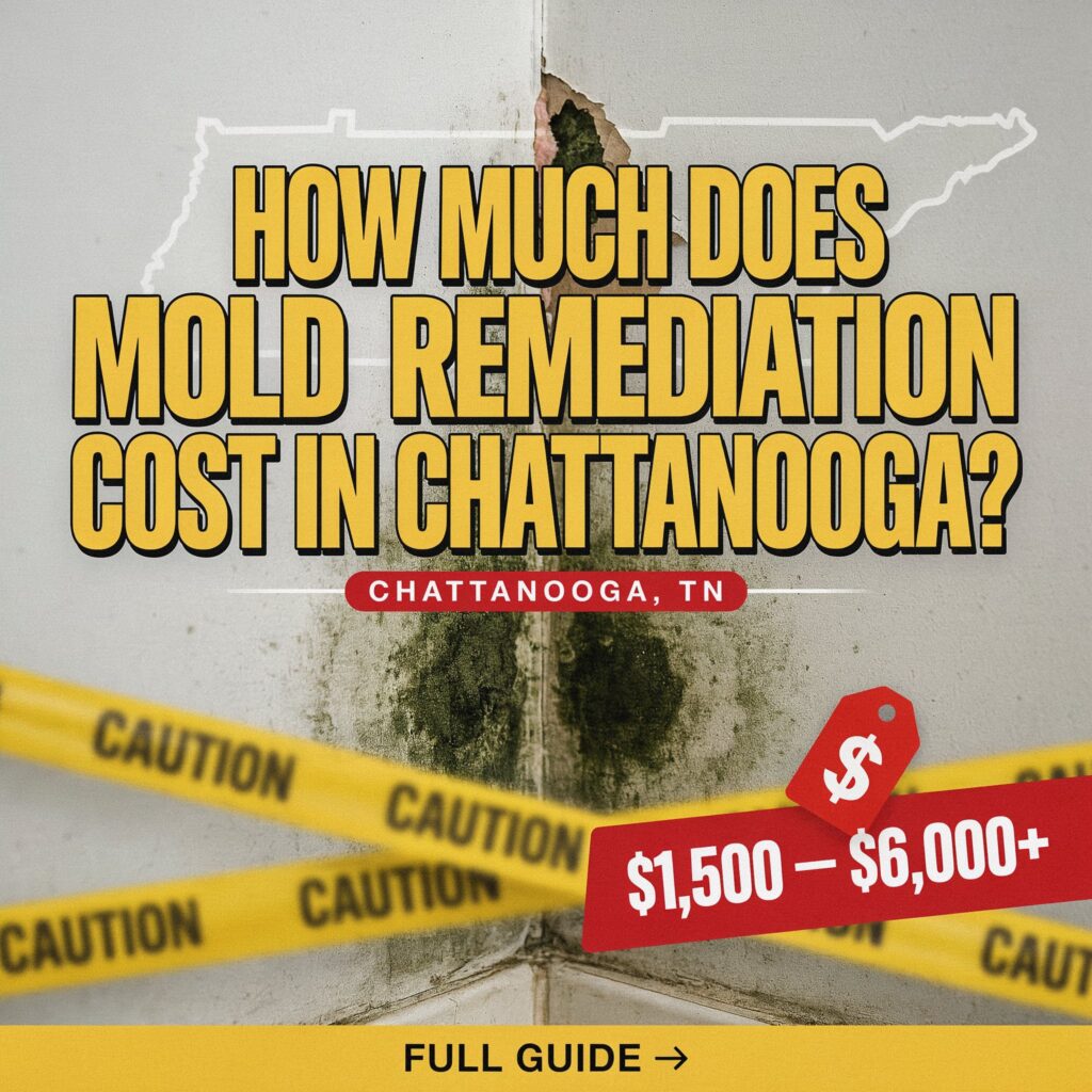 How Much Does Mold Remediation Cost in Chattanooga, TN?